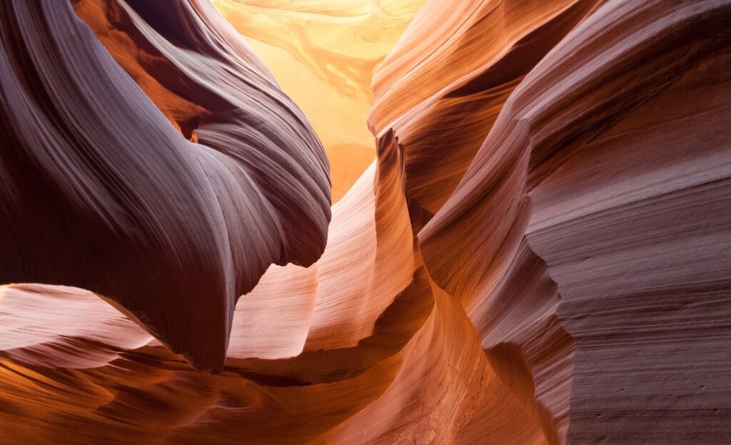antelope canyon, sandstone, canyon